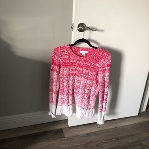 two tone sweater top - never worn